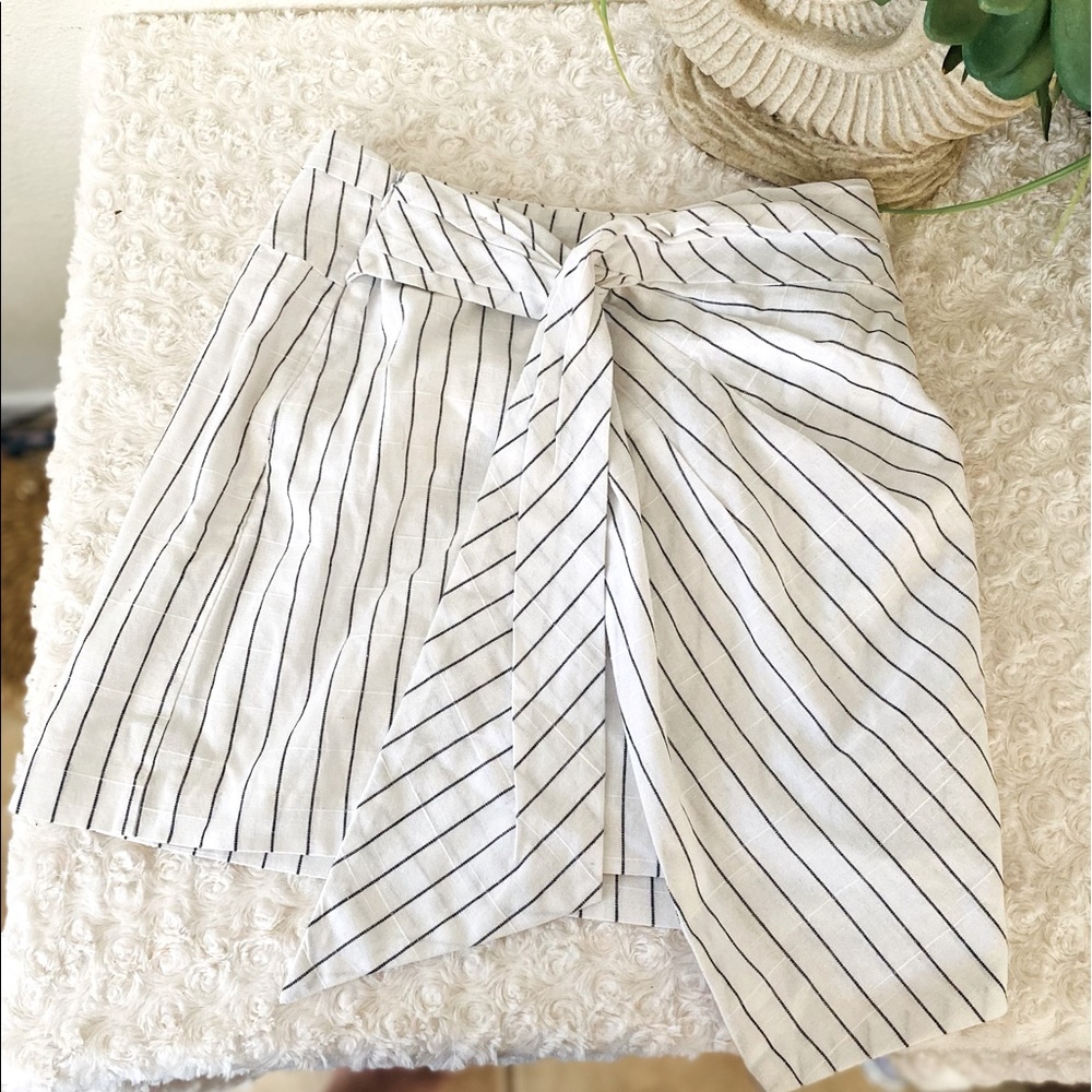 White skirt